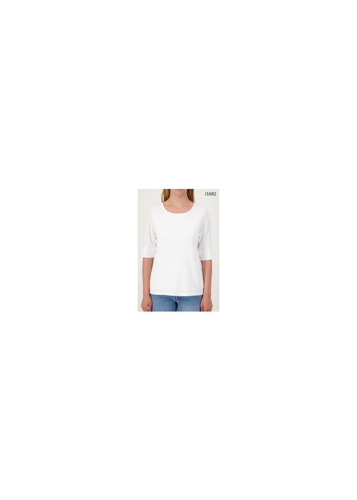 Just White | Lined T-Shirt