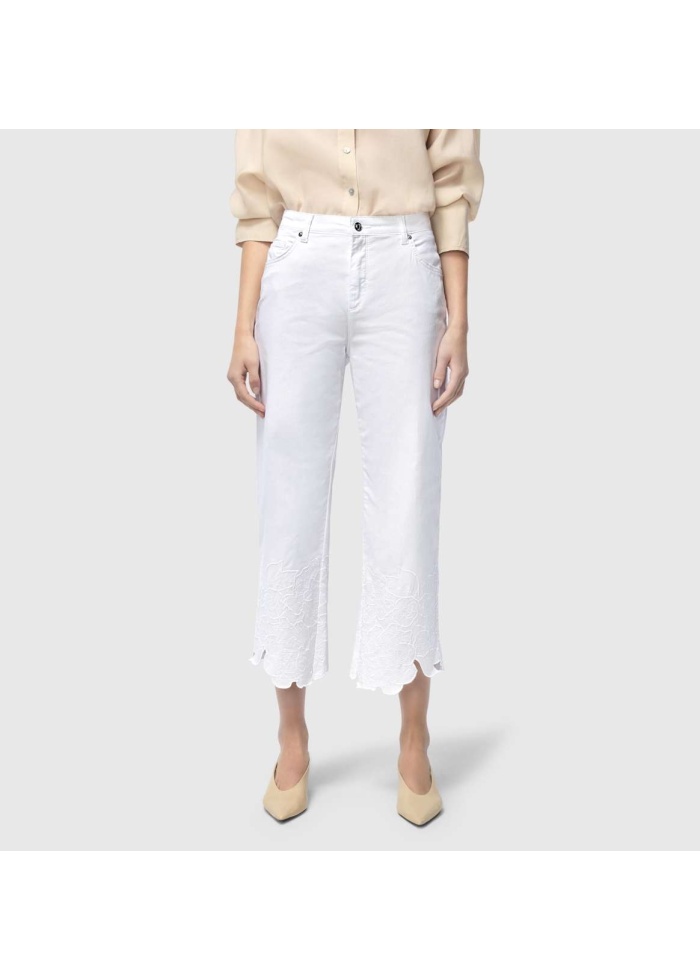 MAC | Chiara Cropped Flower 