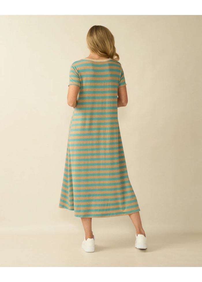 Deck | Stripe Maxi Dress