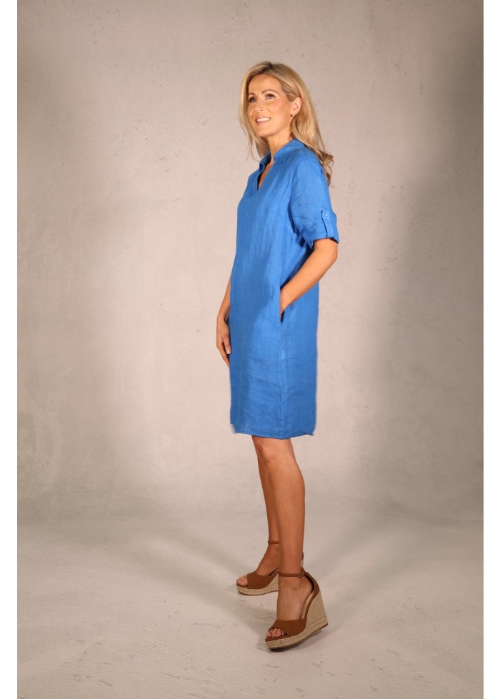 Deck | Linen Collar Dress