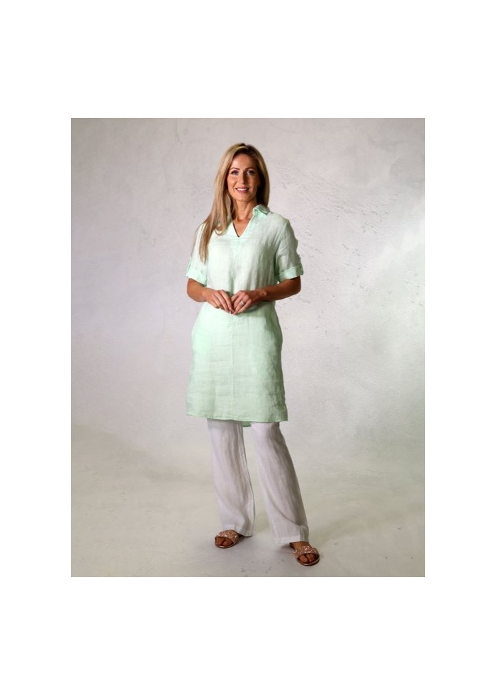 Deck | Linen Collar Dress