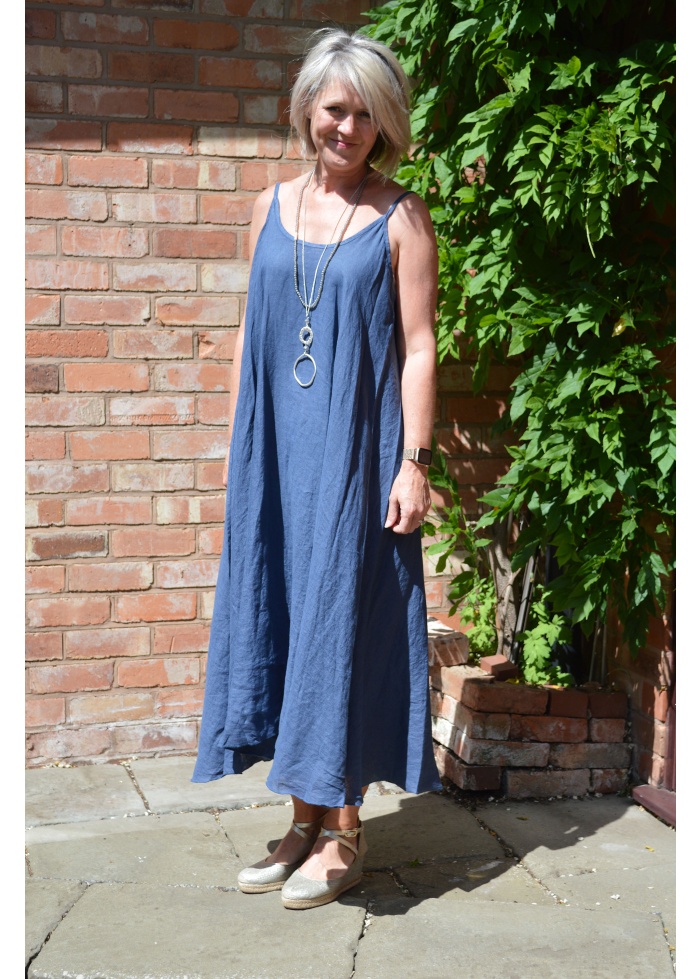 Loose Linen Dress