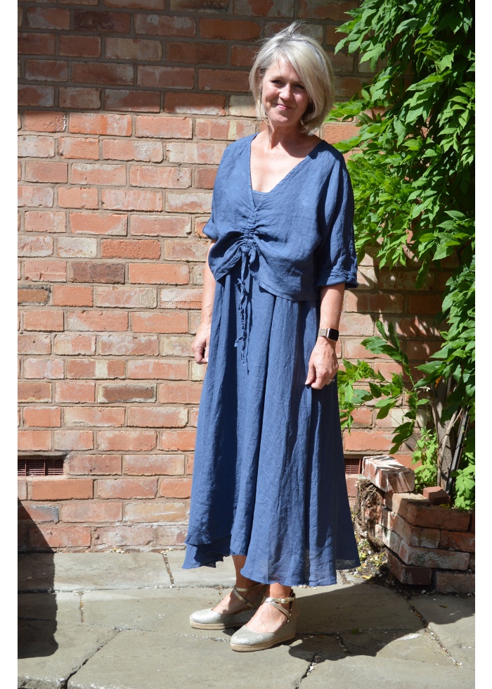 Loose Linen Dress