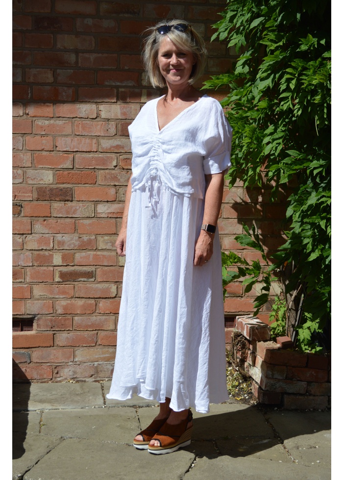 Loose Linen Dress