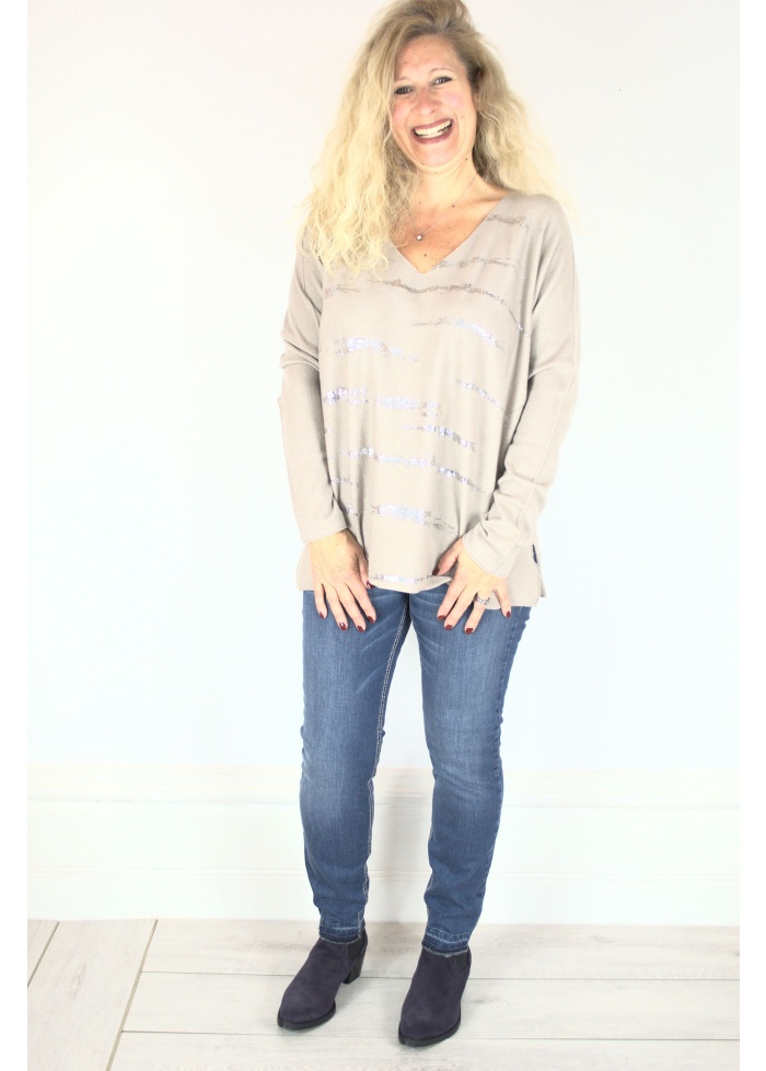 Deck | Zebra Foil Jumper