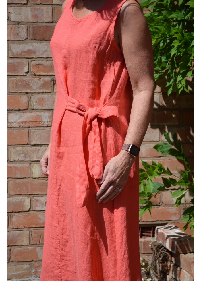 Midi Linen Dress