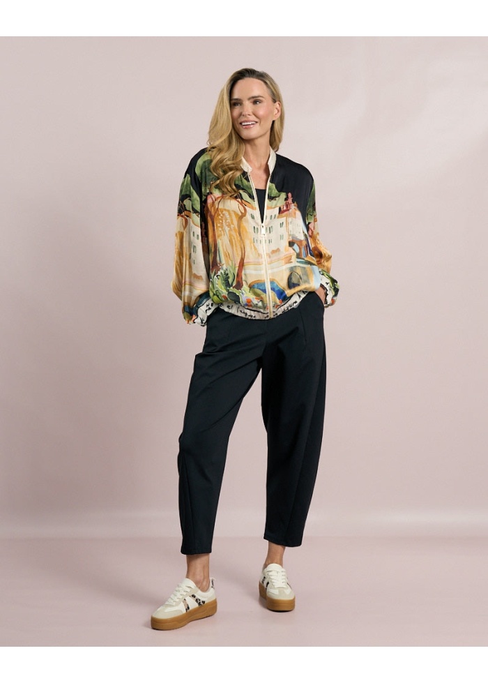 Deck | Print bomber style jacket