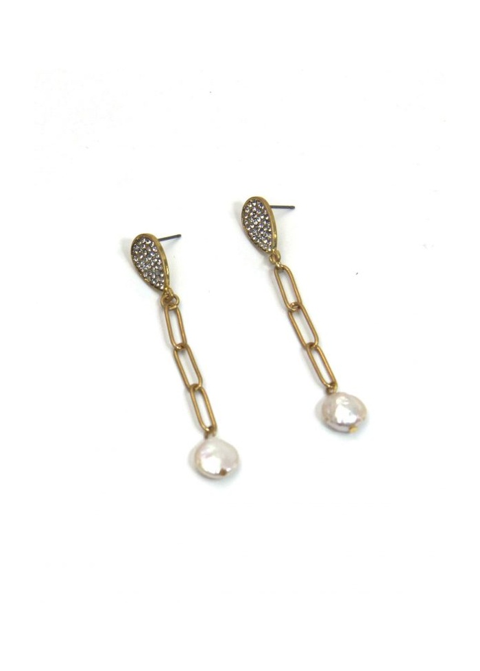 Envy | Pearl Pendamt Earring