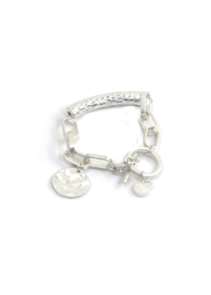 Envy | Silver T-Bar Bracelet