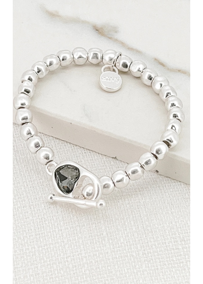 Envy | Crystal T-Bar Bracelet