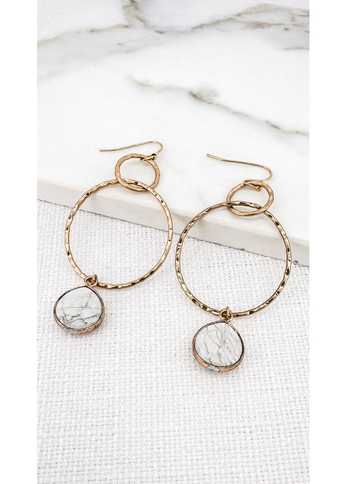 Envy | Hoop Drop Earrings