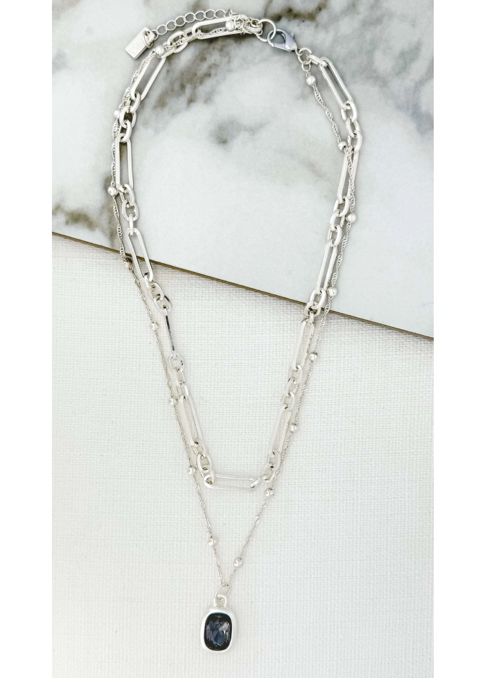 Envy | Stone Pendant Necklace