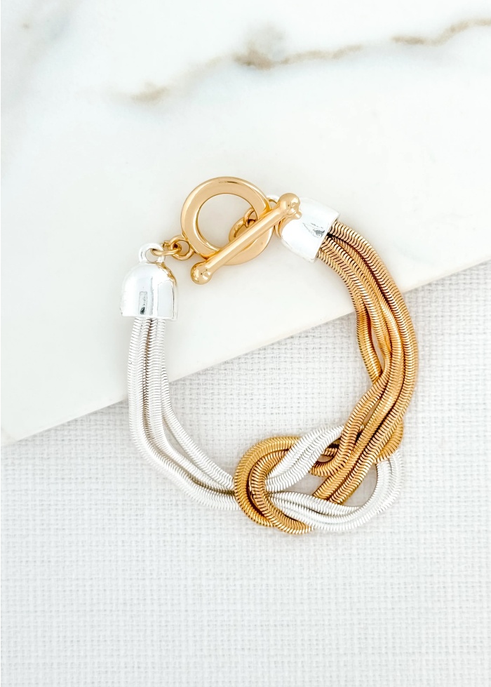 Envy | Two Tone Bracelet