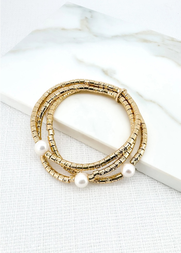 Envy | Faux Pearl Bracelet