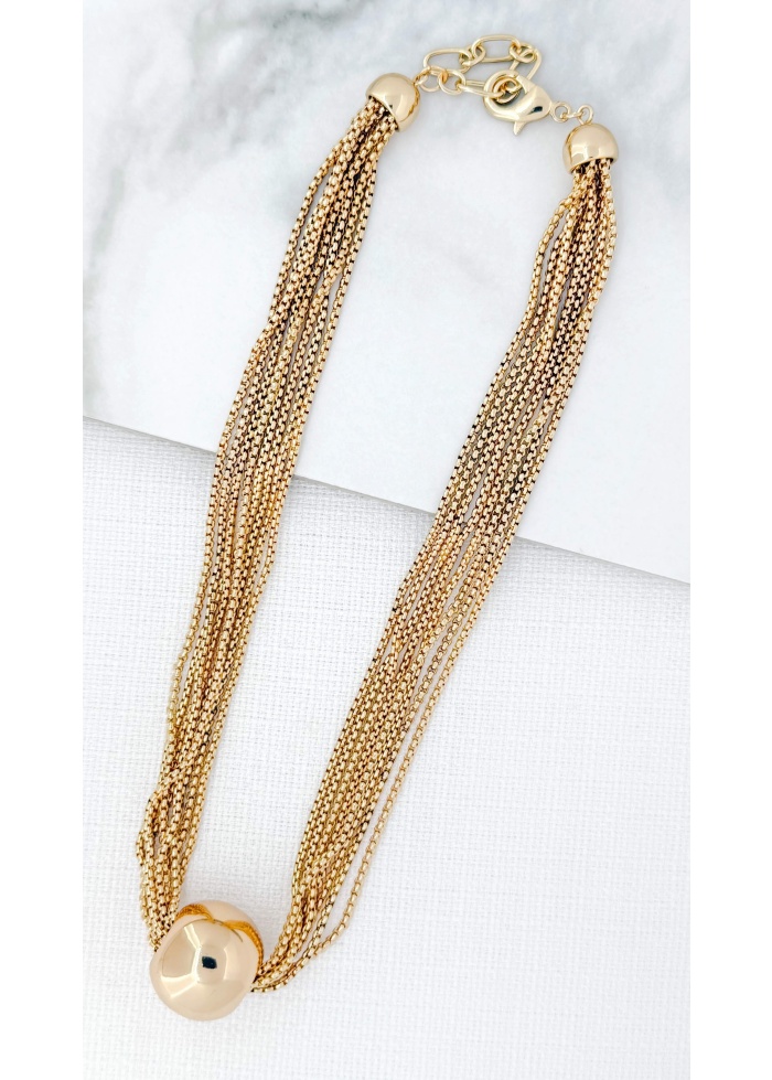 Envy | Ball Pendant Necklace