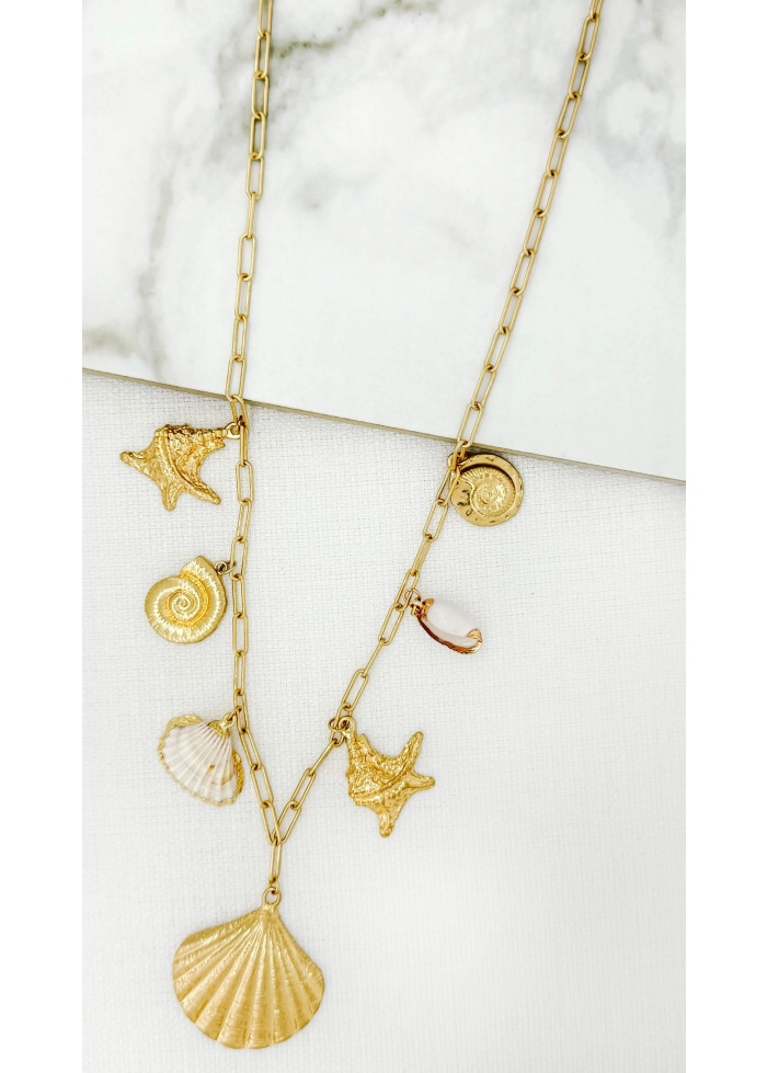 Envy | Shell Charm Necklace