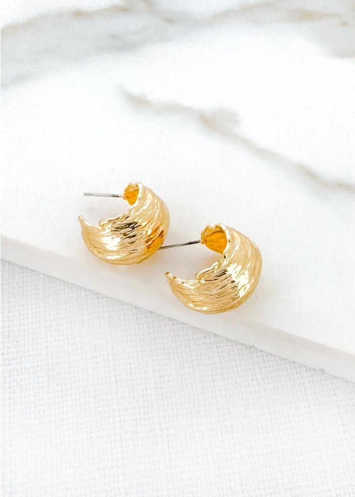 Envy | Small Textured  Earring