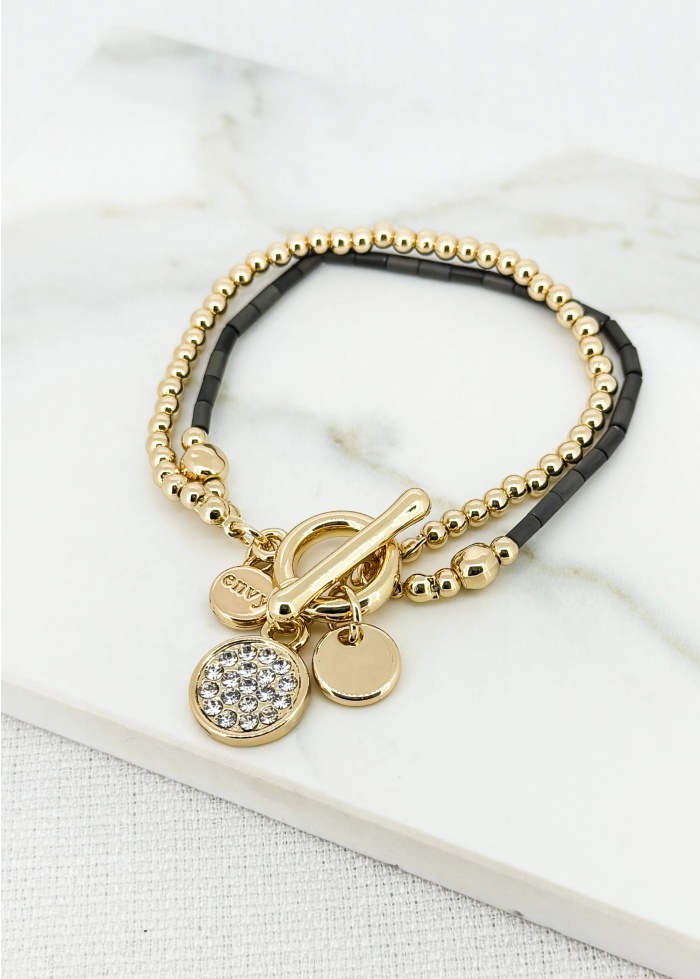 Envy | Diamante Charm Bracelet