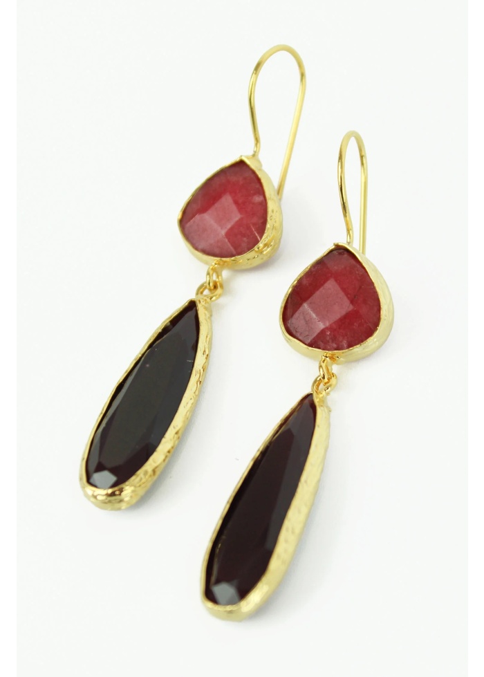MyDoris | Pink Drop Earrings
