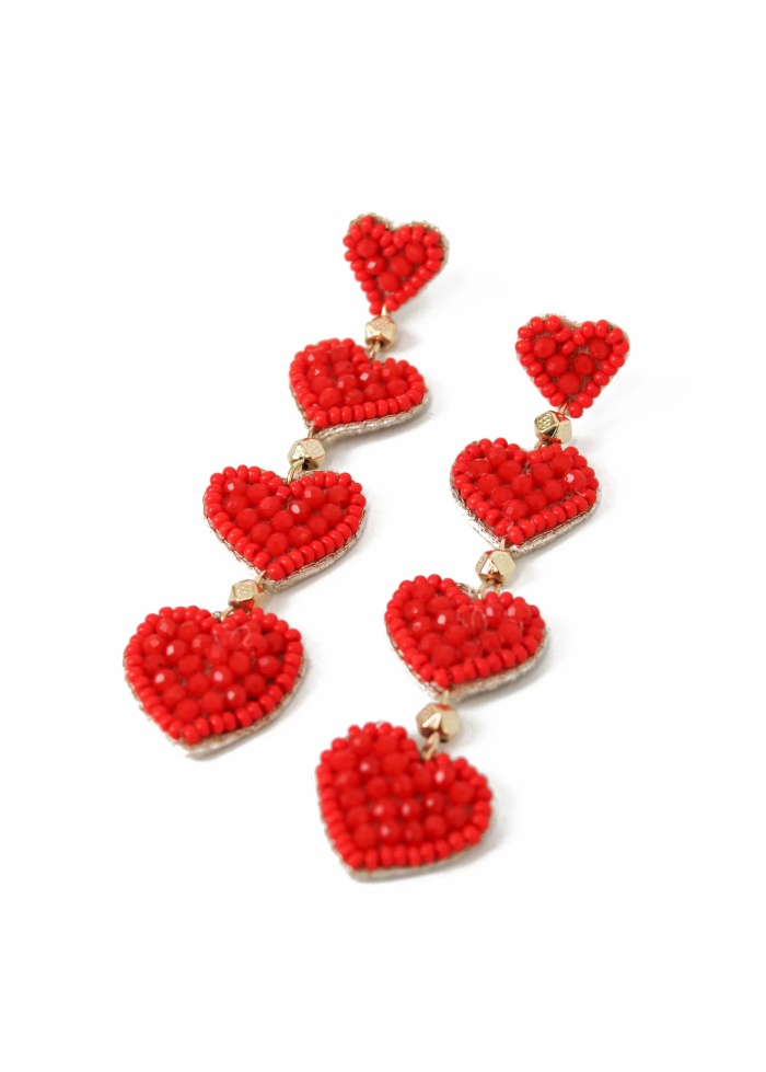 MyDoris | Heart Drop Earrings