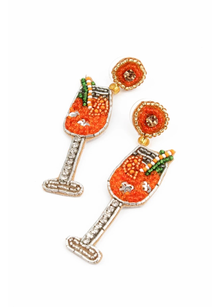 MyDoris | Aperol Sparkle Earrings