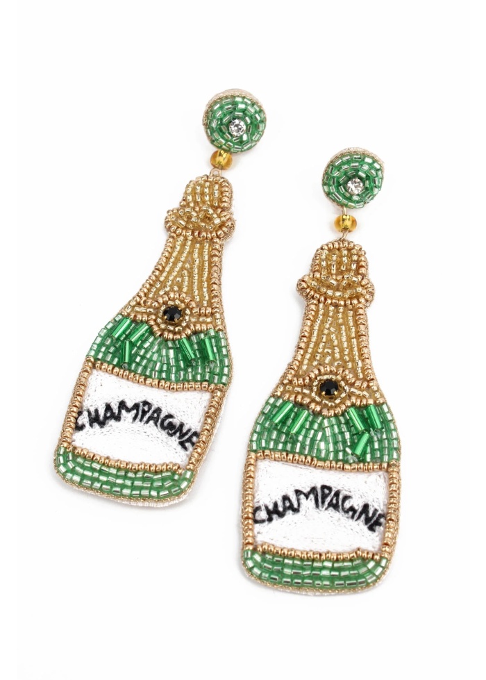 MyDoris | Champagne Bottle Earrings