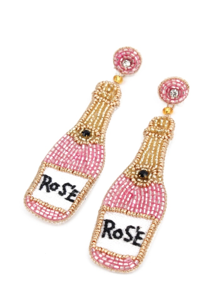 MyDoris | Pink Rose Earrings