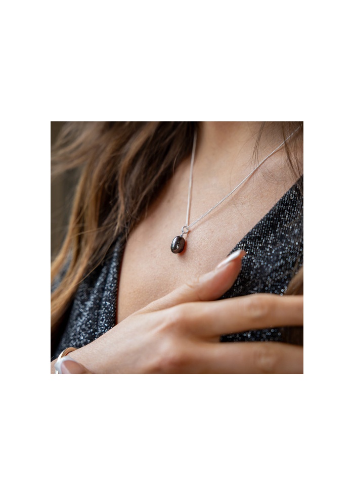 Spoke | Noah Black Pearl Necklace