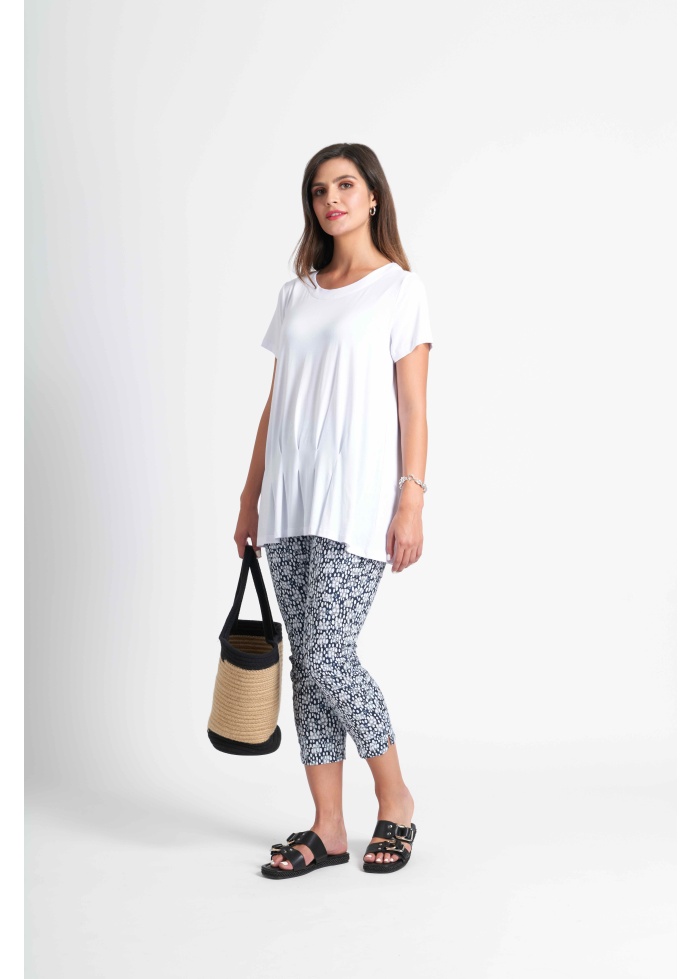 Foil | Fuss Free Capri Trouser