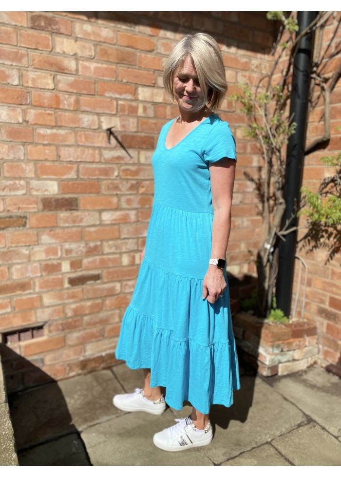 The Coast is Tier Dress