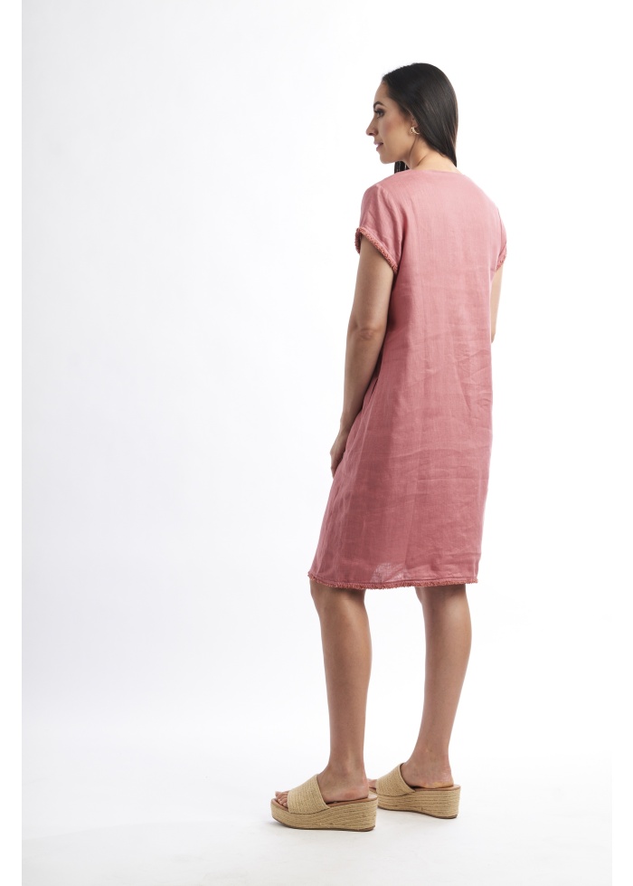 Foil | Fringe Benefits Dress