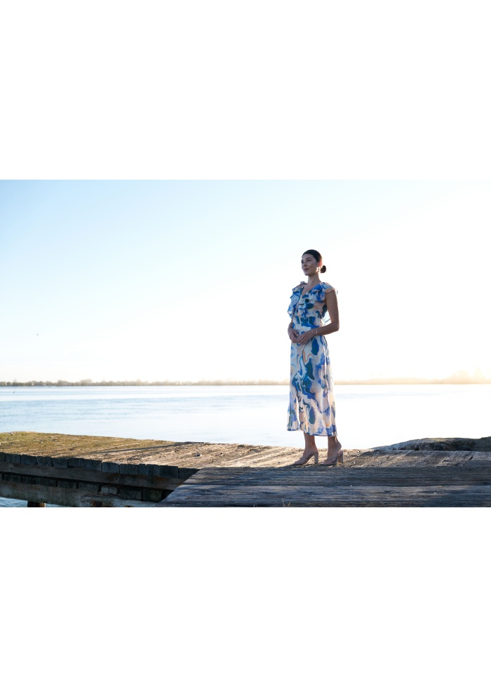 Foil | Paradise Marble Dress