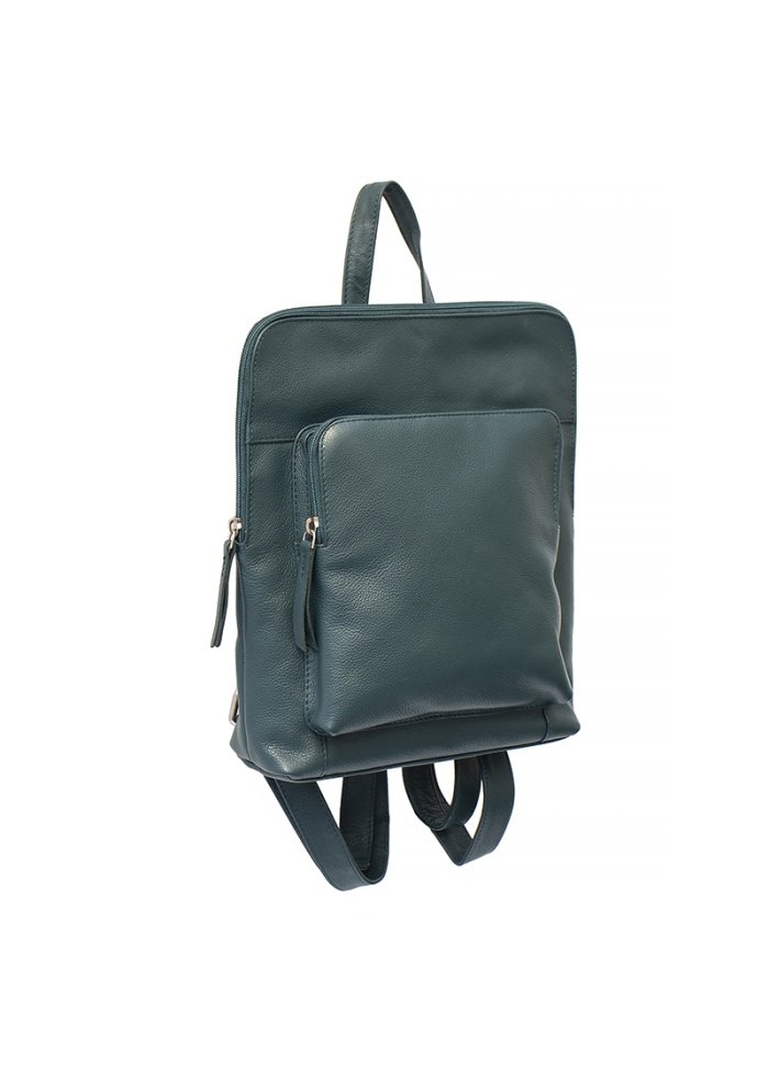 Firelog | Backpack Teal Leather