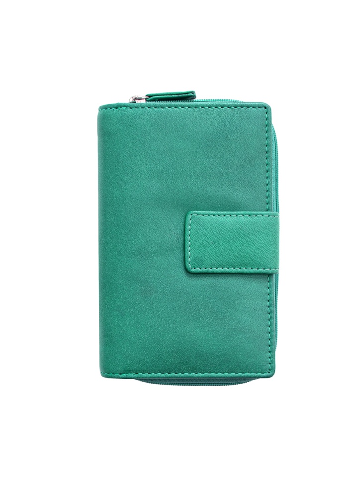 Firelog | Green Leather Purse