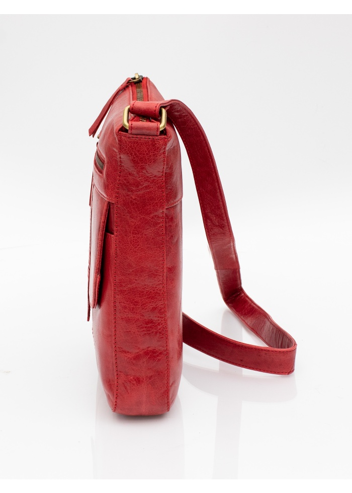 Firelog | Crossbody Bag Red Leather