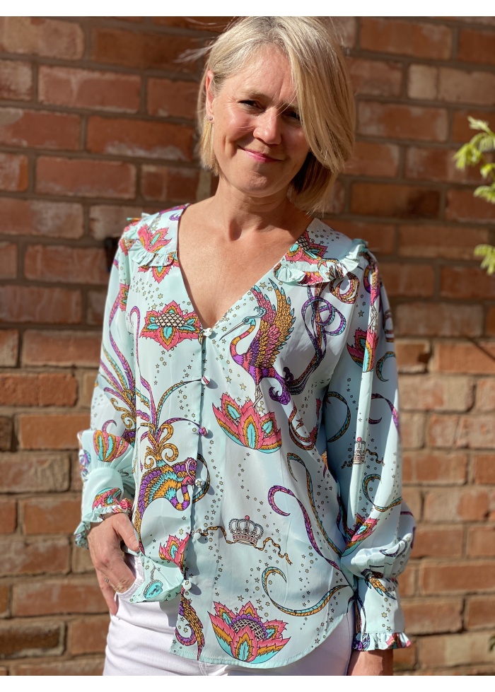 Frangipani Blouse