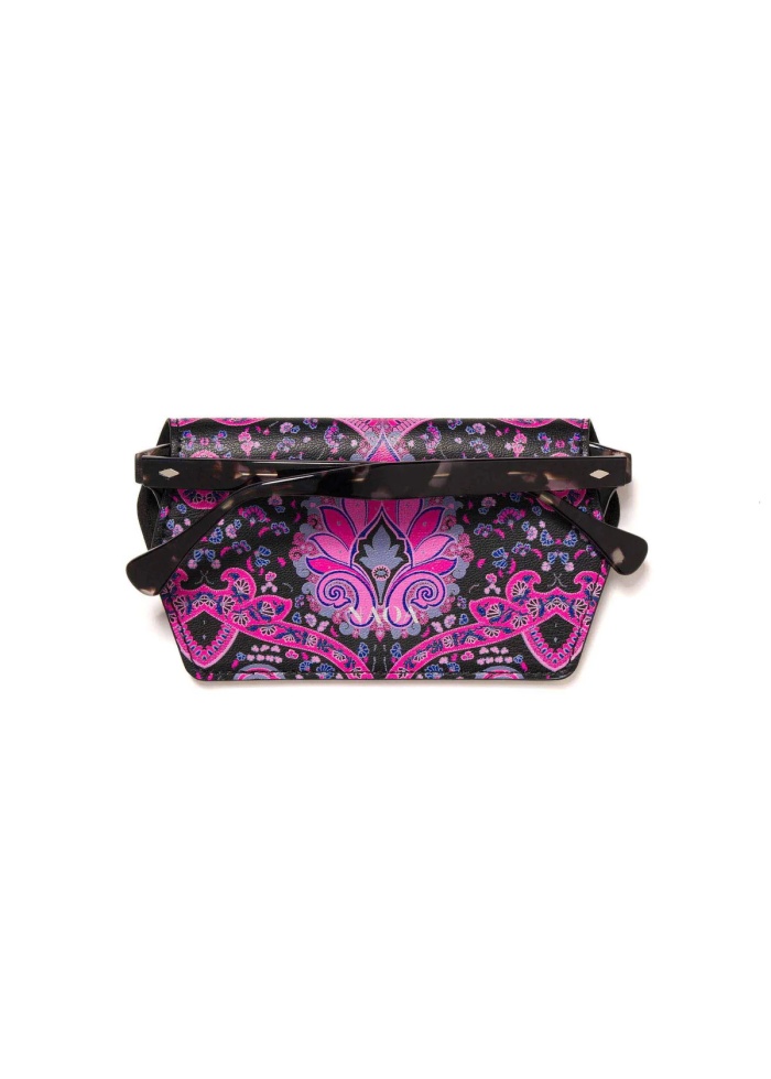 NAOA | Apple Leather Slim Glasses Case Damask