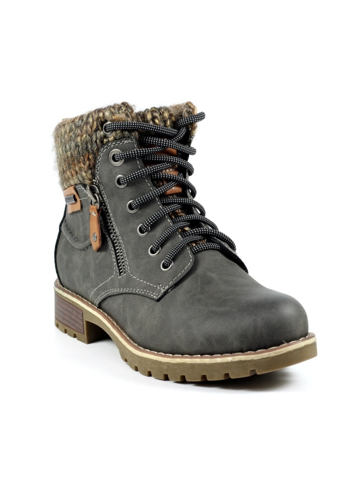 Lunar | Millie Grey Waterproof Boot