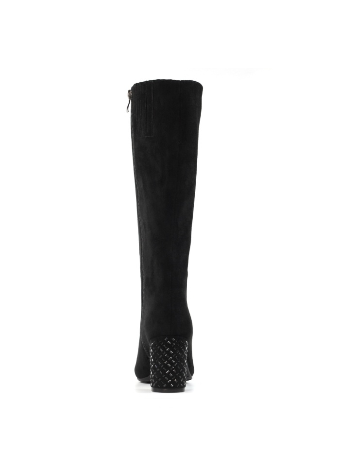 Lunar | Witham Black Long Boot