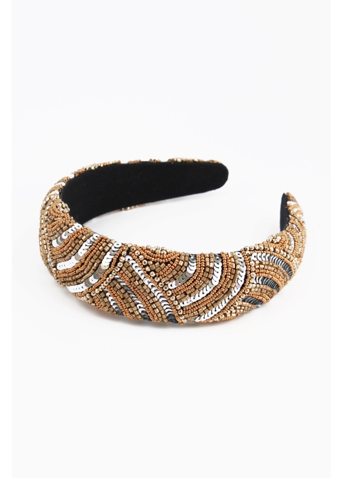MyDoris | Gold Sequin Hairband