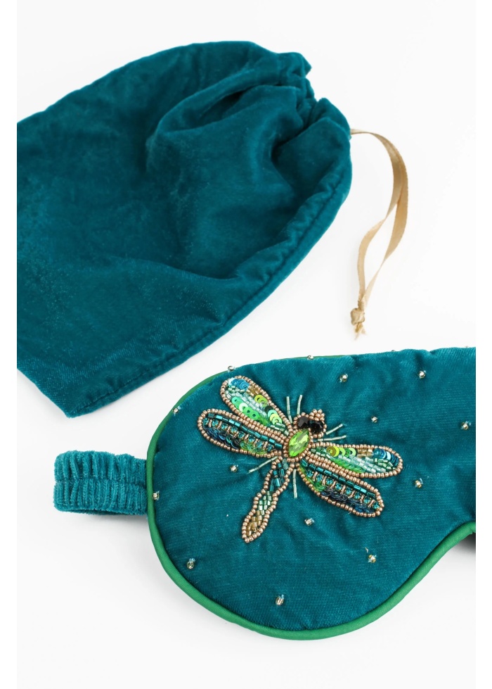 MyDoris | Blue Dragonfly Sleep Mask