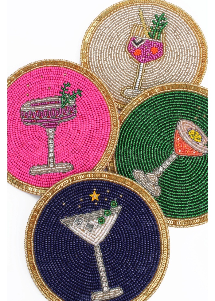 MyDoris | Winter Cocktail Coasters