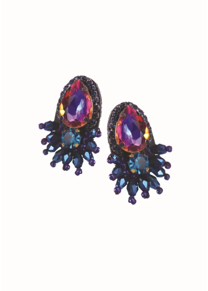 IvyPark | Peardrop Cluster Earrings