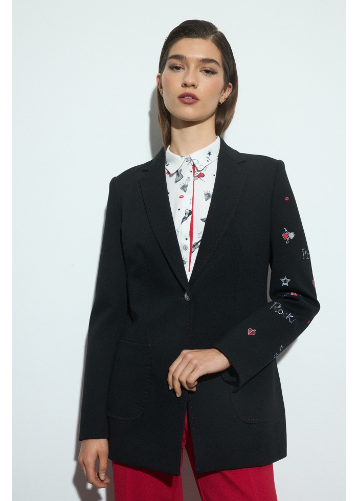 Tinta | Ira Black Blazer