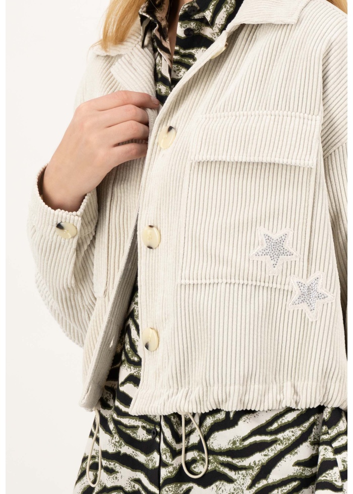 Just White | Cord Jacket