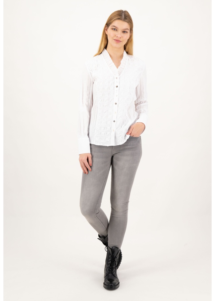 Just White | Stretch Shirt