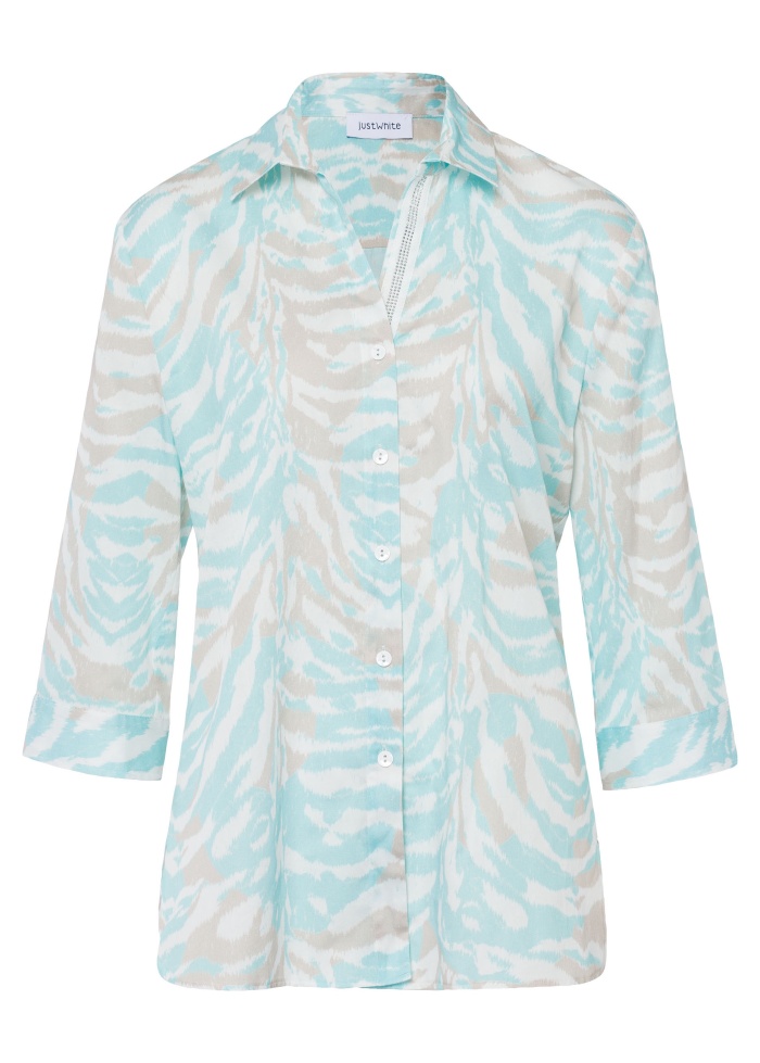 Just White | Print Shirt