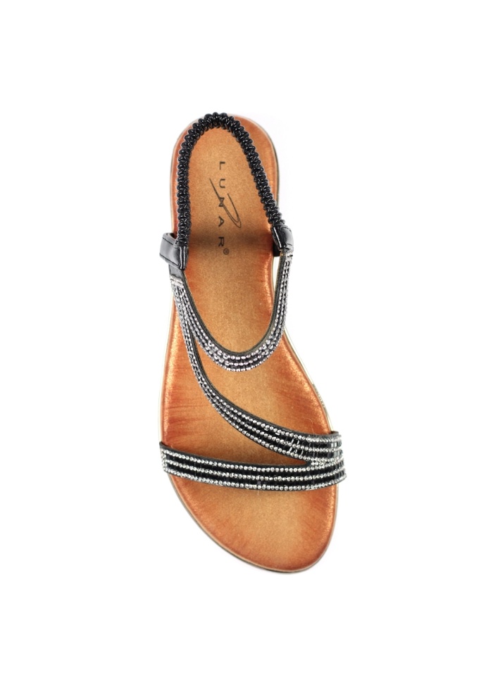 Lunar | Blaise Black Sandal
