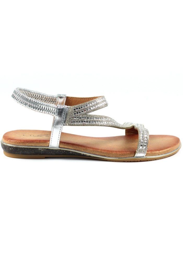 Lunar | Blaise Silver Sandal