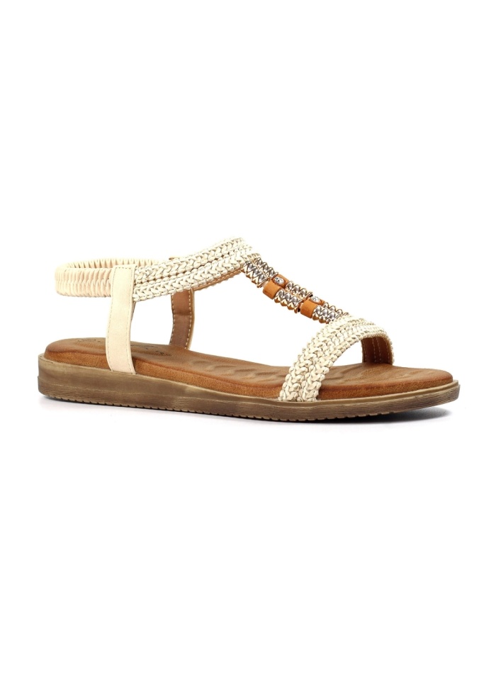 Lunar | Portofino White Sandal